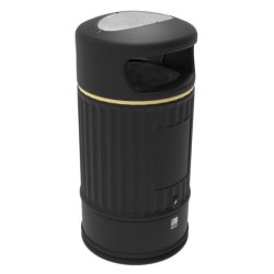 Classic External Litterbin with Integrated Stubber Plate - 105 Litre