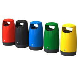 Consort Freestanding Litter Bin - 100 Litre