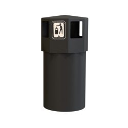 Octaplus Midi External Litter Bin - 95 Litre