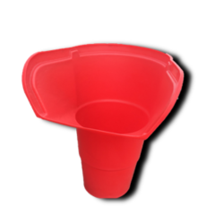 32 x 20 Inch Rubbish Chute Top Hoppers - Red