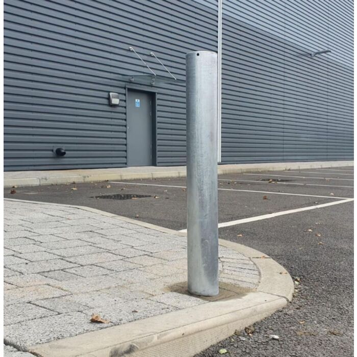 Galvanised Heavy Duty Bollards – 2 Heights Available