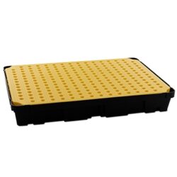 100 Litre Polyethylene Spill Tray with Grating