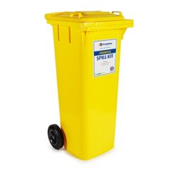 120 Litre Chemical Spill Kit and Wheelie Bin