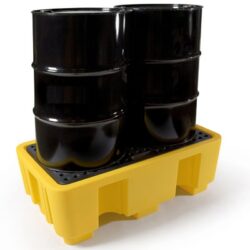 2 Drum Polyethylene Spill Pallet
