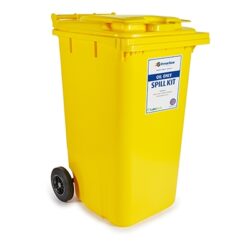 240 Litre Oil Spill Kit and Wheelie Bin