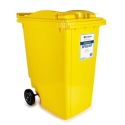 360 Litre Chemical Spill Kit and Wheelie Bin
