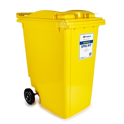 240 Litre Chemical Spill Kit and Wheelie Bin (Copy)