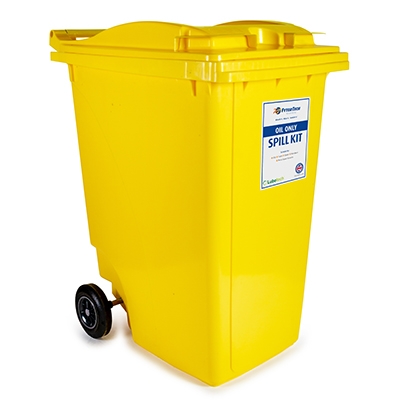 360 Litre Oil Spill Kit and Wheelie Bin