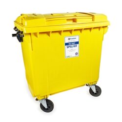 600 Litre Oil Spill Kit and Wheelie Bin