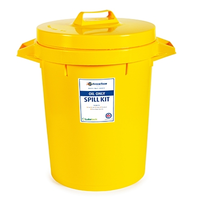 80 Litre Oil Only Spill Kit With Bin