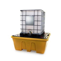 Stackable IBC Pallet with Grating
