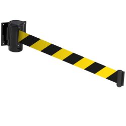Obex Wall Mounted Retractable Belt Barrier - 2300 mm Set of 2