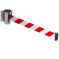Obex Wall Mounted Retractable Belt Barrier - 4600 mm Set of 2