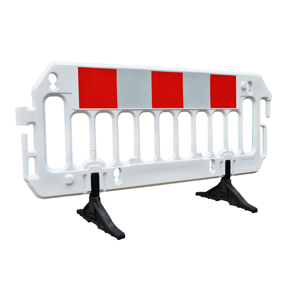 Eurovision White Barriers Complete with Standard Feet x 120